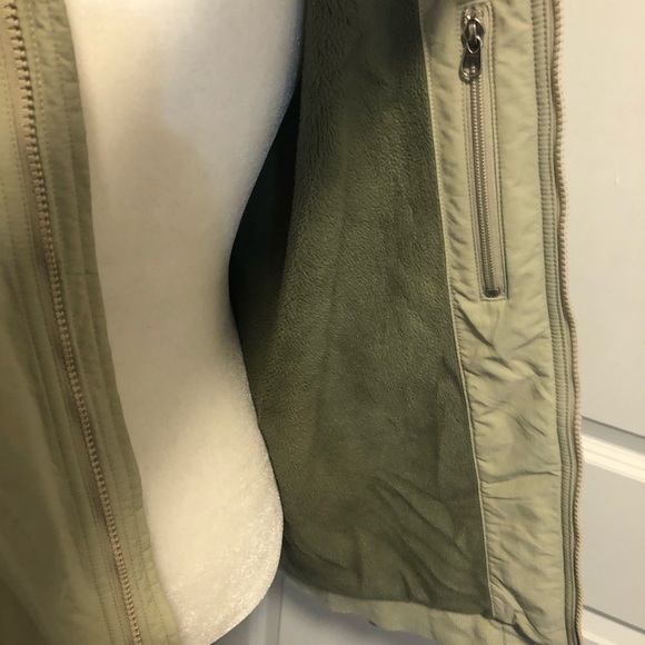 Ll Bean men’s fleece lined bomber style coat size large - Picture 5 of 6